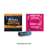 LifeStyles Pleasure Ribbed Condoms